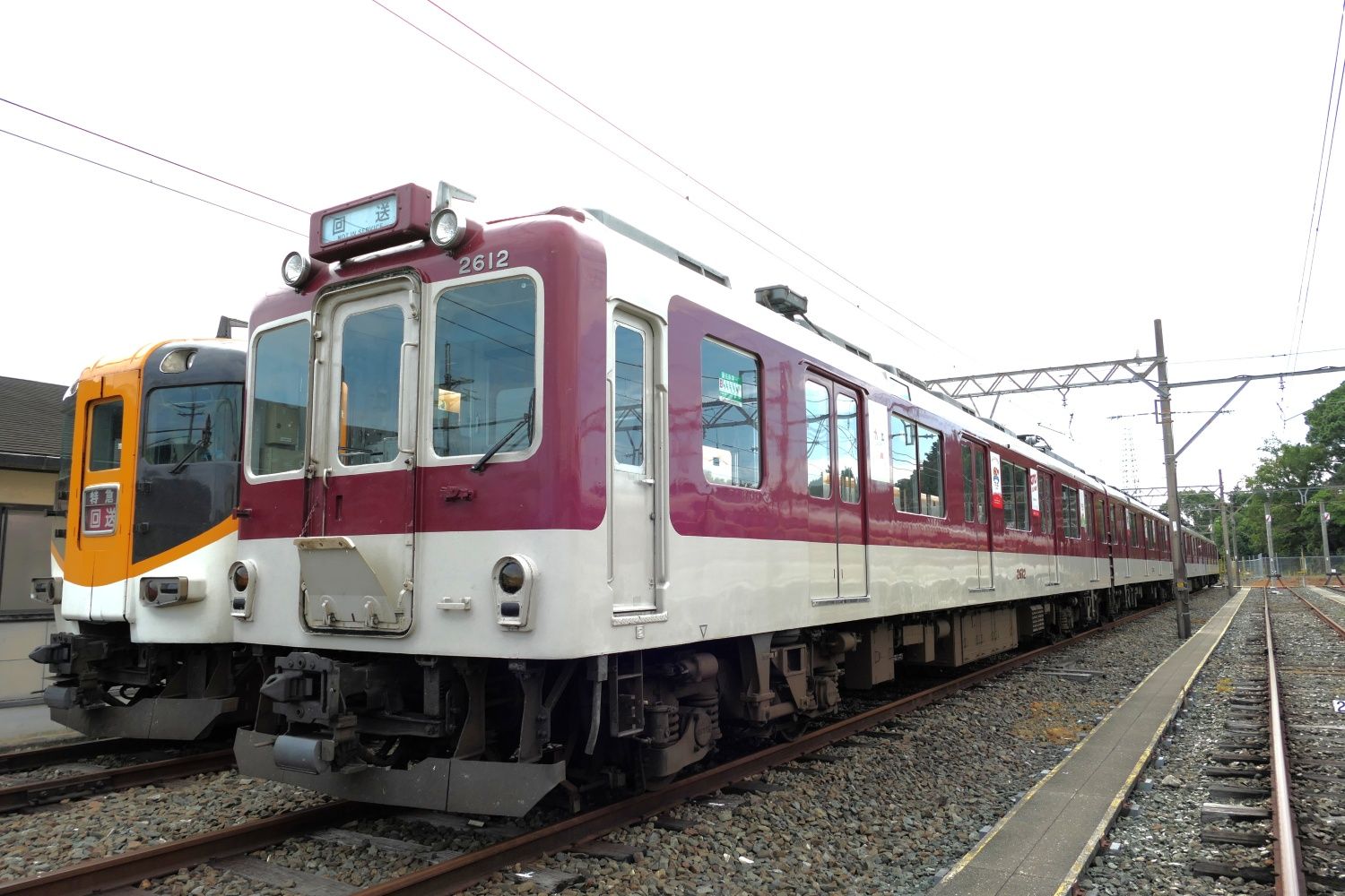 この編成は名古屋線系統で運用（記者撮影）