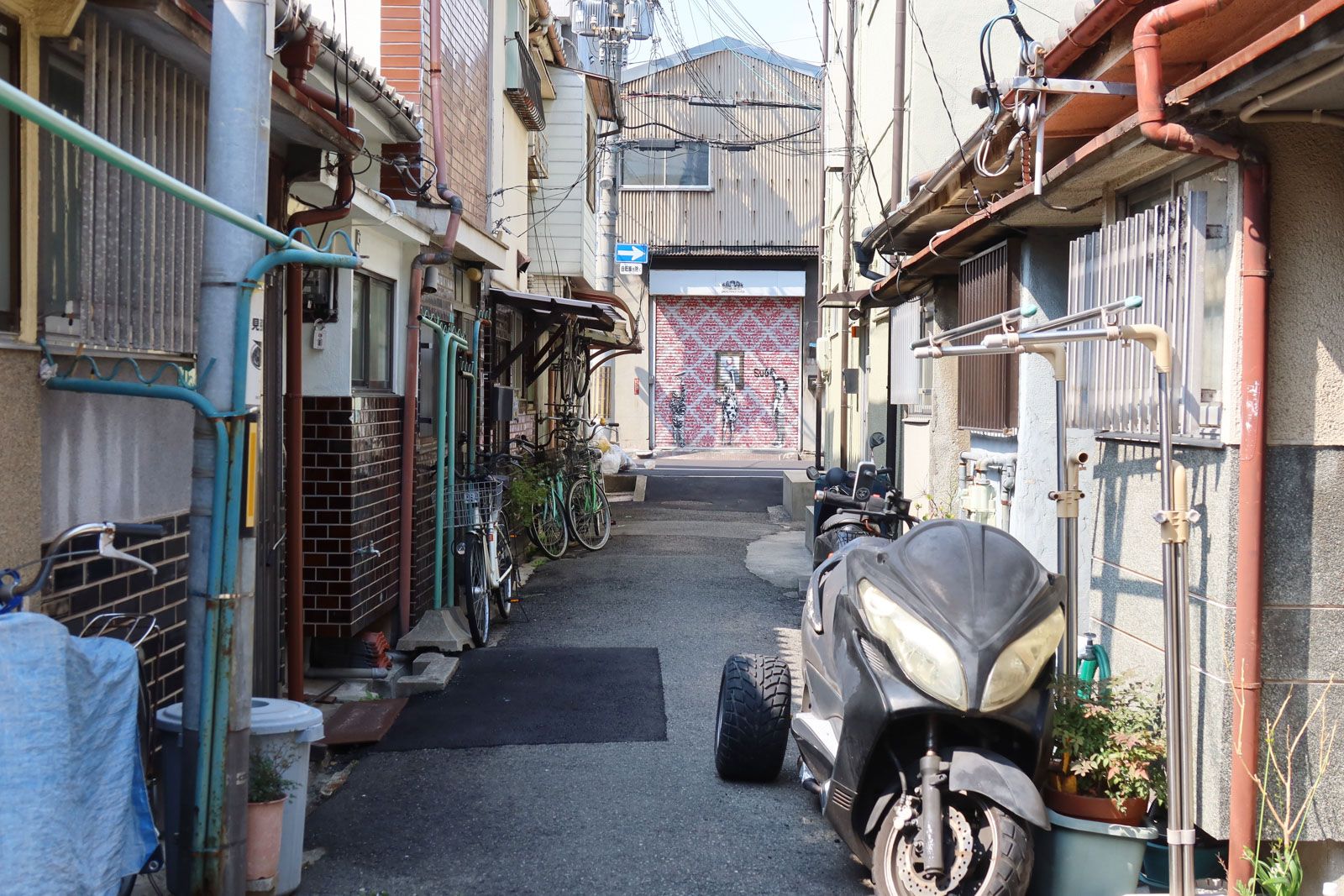 アートの街風景