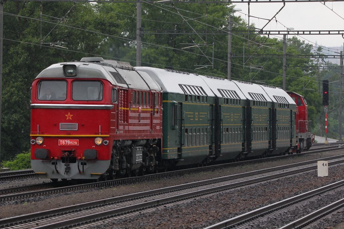 社会主義当時から2階建て客車が使われたチェコ（撮影：橋爪智之）