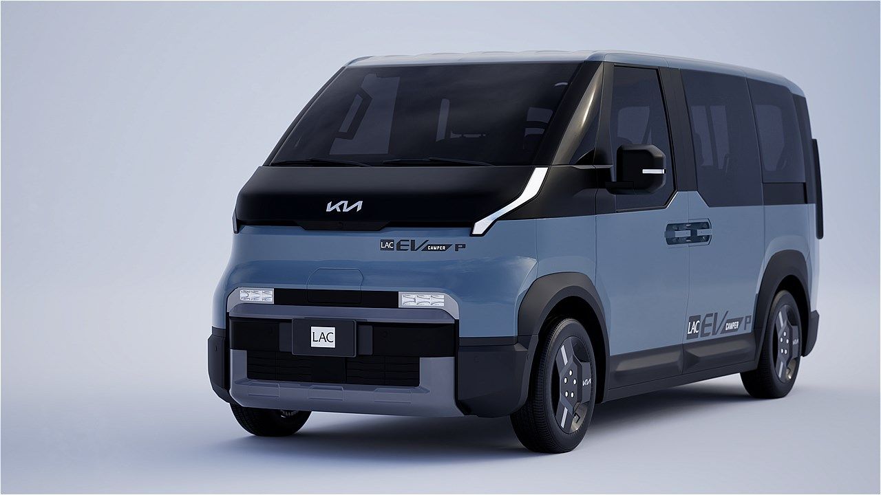 LACホールディングスのBEVキャンピングカー「LAC EVキャンパーP」（写真：LACホールディングス）