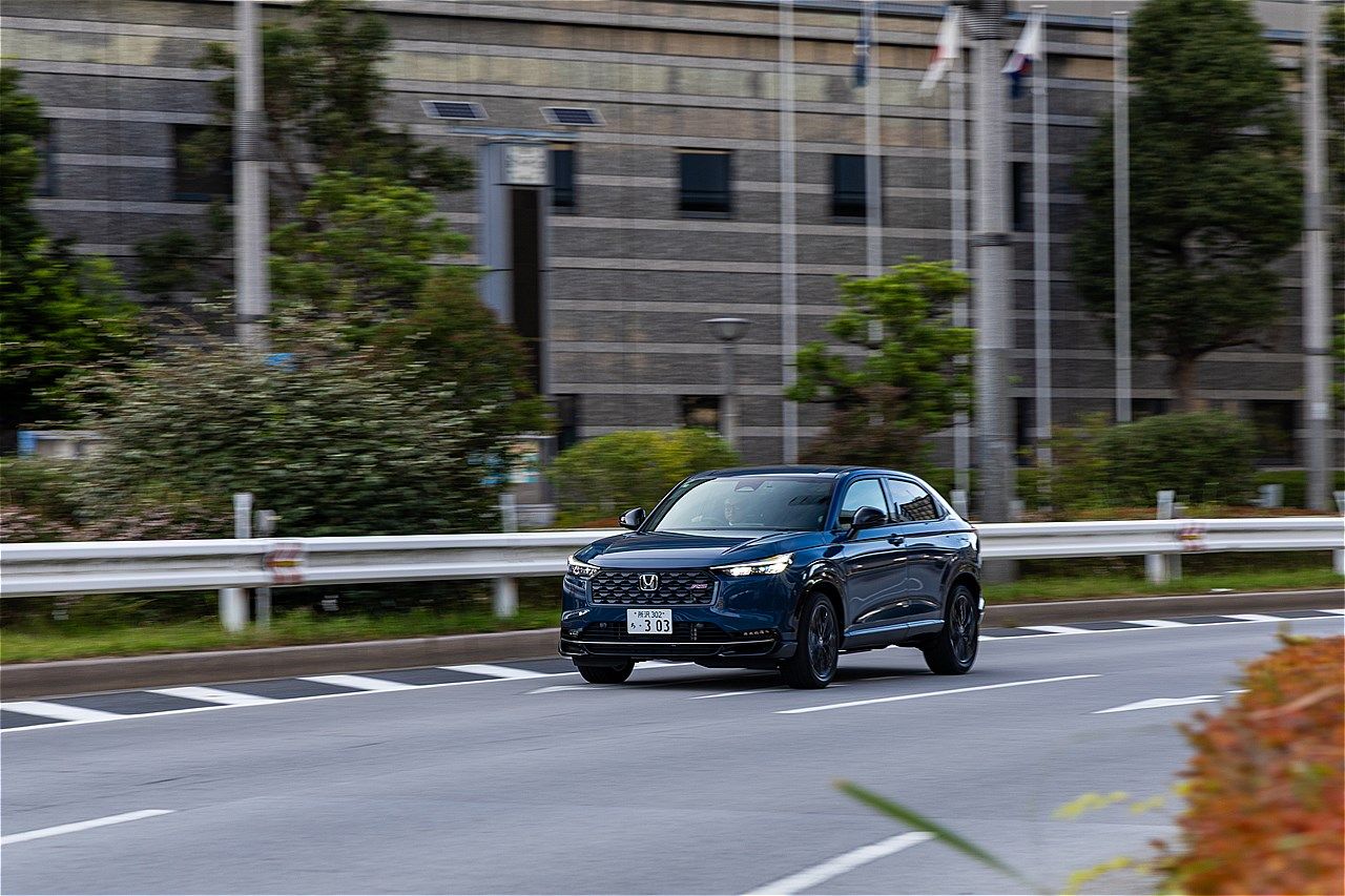 ホンダ「ヴェゼル e:HEV RS」（写真：三木 宏章）