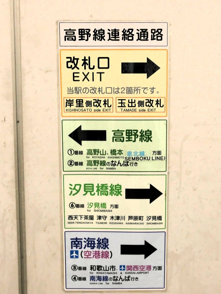 案内は親切でも、初心者は立ち止まって考え込んでしまいそうなほど複雑な駅構内（記者撮影）