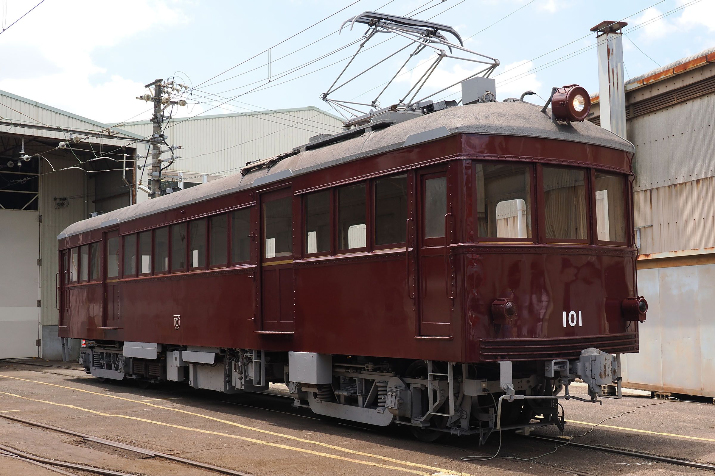 神戸電鉄　デ101号車