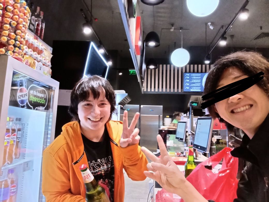 ルーマニアの青年。いつか日本に遊びにおいで（筆者撮影）