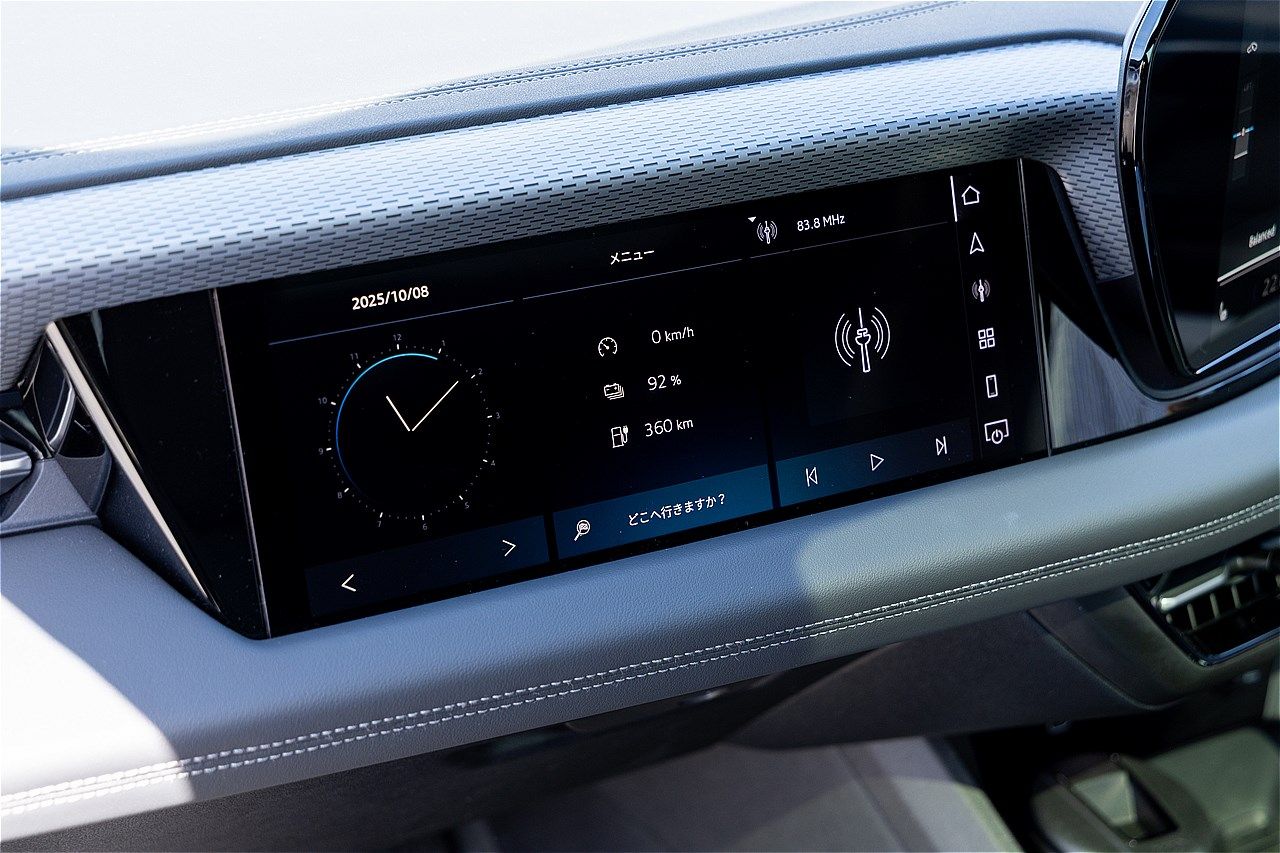 アウディの新型BEV「A6アバントe-tron」（写真：三木 宏章）