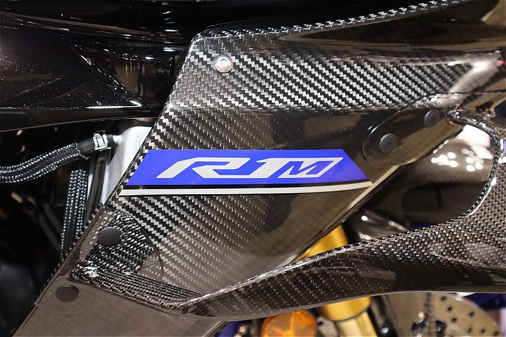 ヤマハ「YZF-R1M」（筆者撮影）