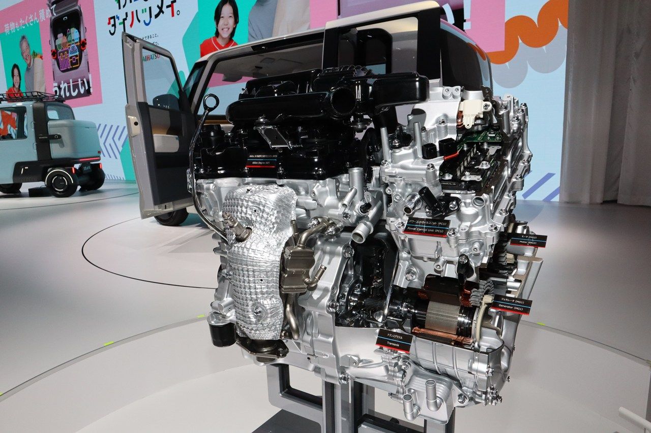 ダイハツ「K-ビジョン」（筆者撮影）