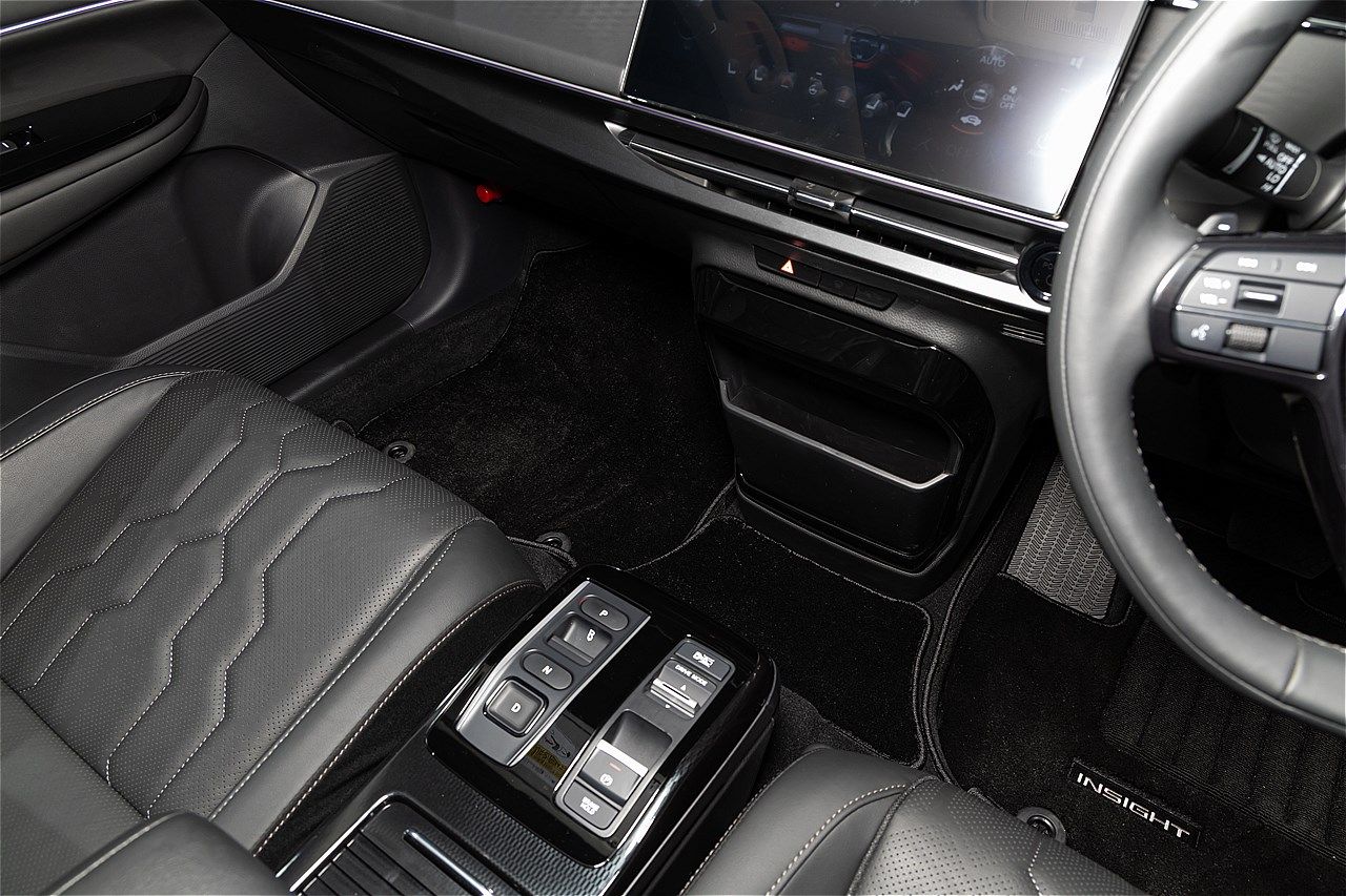 ホンダが2026年春発売を予定している新型BEV「インサイト」（写真：三木 宏章）