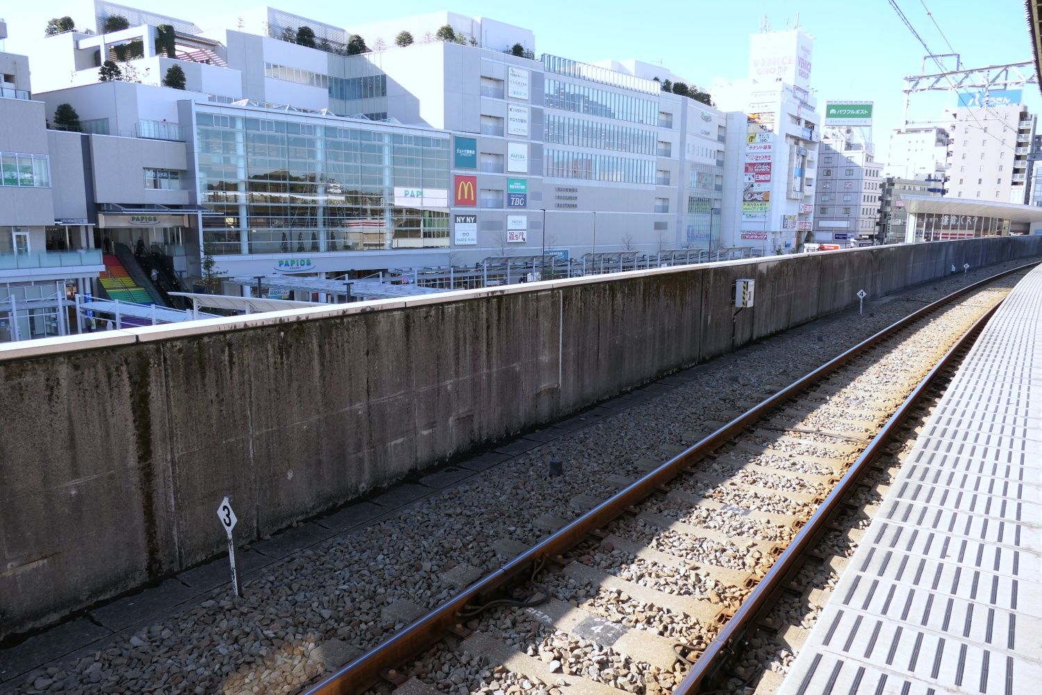 山陽明石駅のホーム