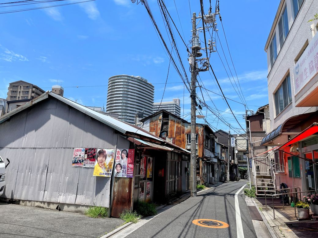 末並俊司さんの人気連載「首都圏、住むとちょっといい街」。今回は「荒川区町屋」を歩く(筆者撮影)