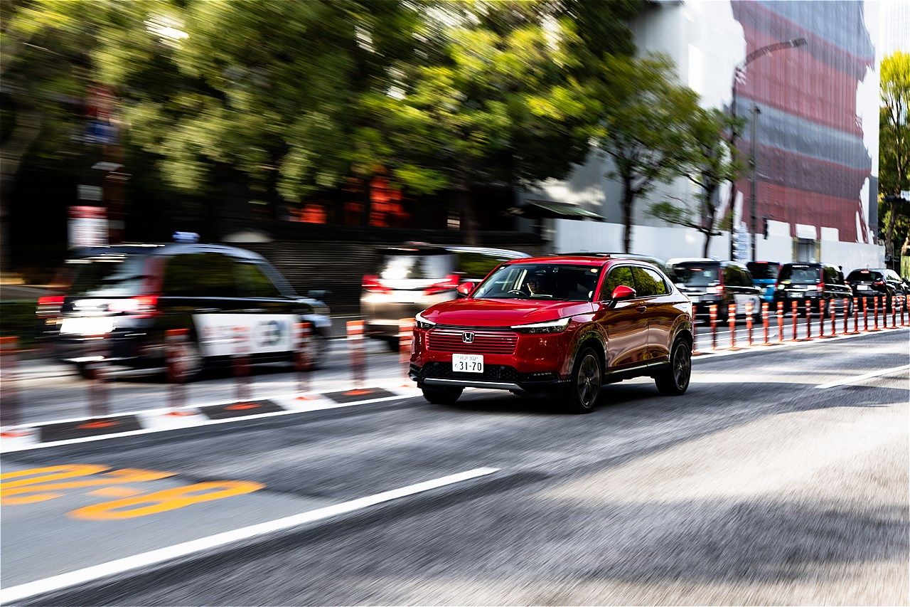 ホンダ「ヴェゼル e:HEV Z」（写真：三木 宏章）
