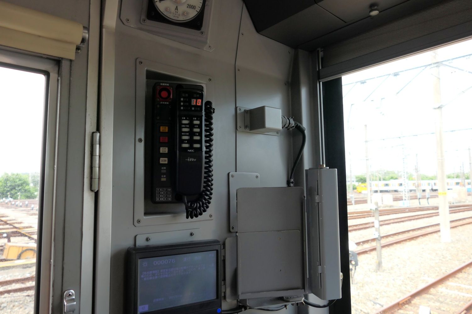 東武鉄道　50090型　乗務員室