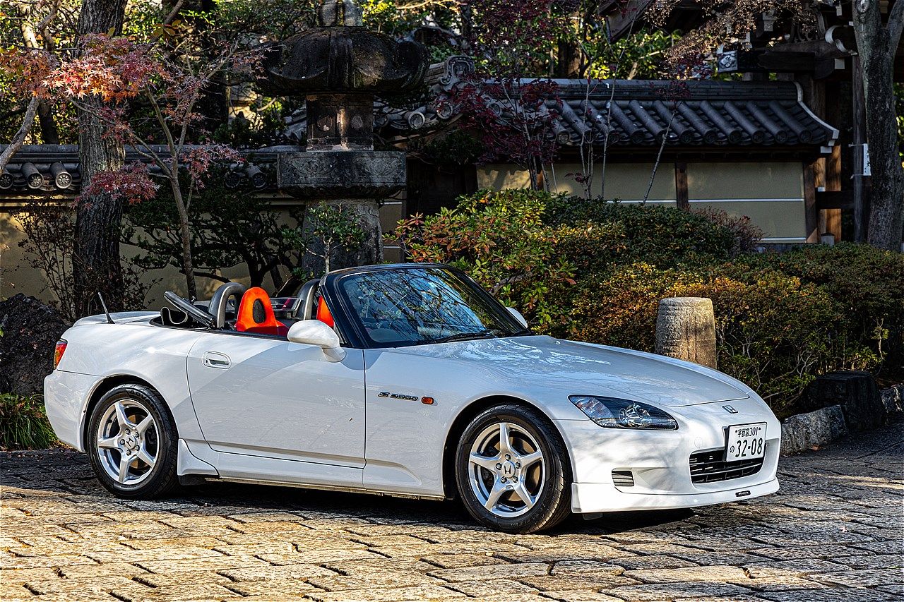 ホンダアクセスが所有しているモデューロ仕様のホンダ「S2000」（筆者撮影）