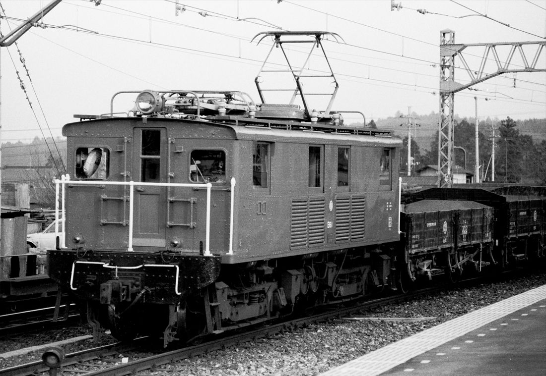 ED11形は西武鉄道に譲渡されE61形として1980年代まで活躍した（撮影：南正時）