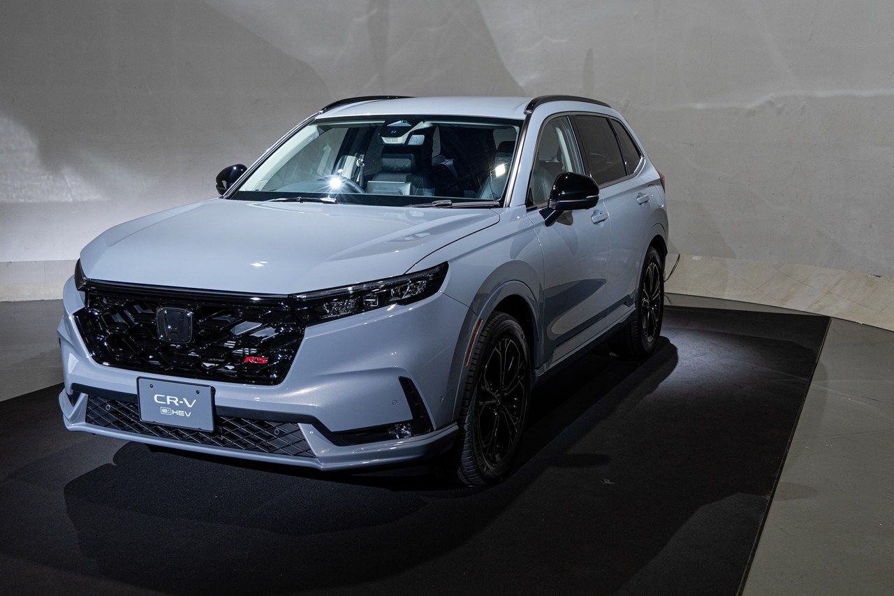 ホンダ新型「CR-V e:HEV」（写真：三木 宏章）