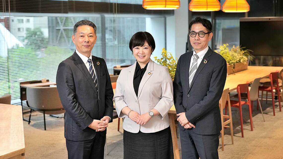 大村 剛 氏、露木 愛 氏、寺田 理一 氏