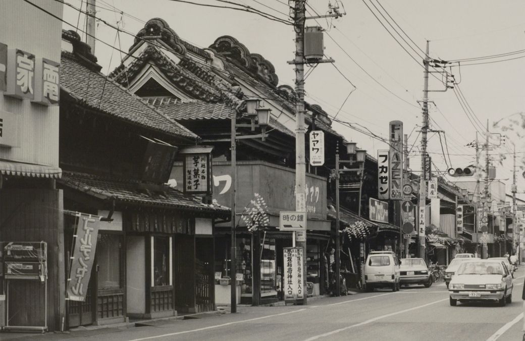 川越市町並(蔵の街)（写真：1988年05月、吉野純治撮影）