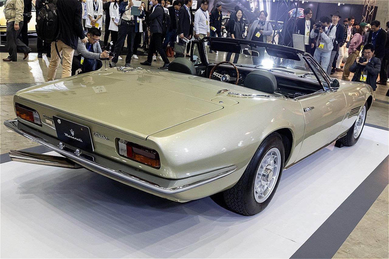オートモビルカウンシル2025でのマセラティ ジャパンの展示内容（筆者撮影）
