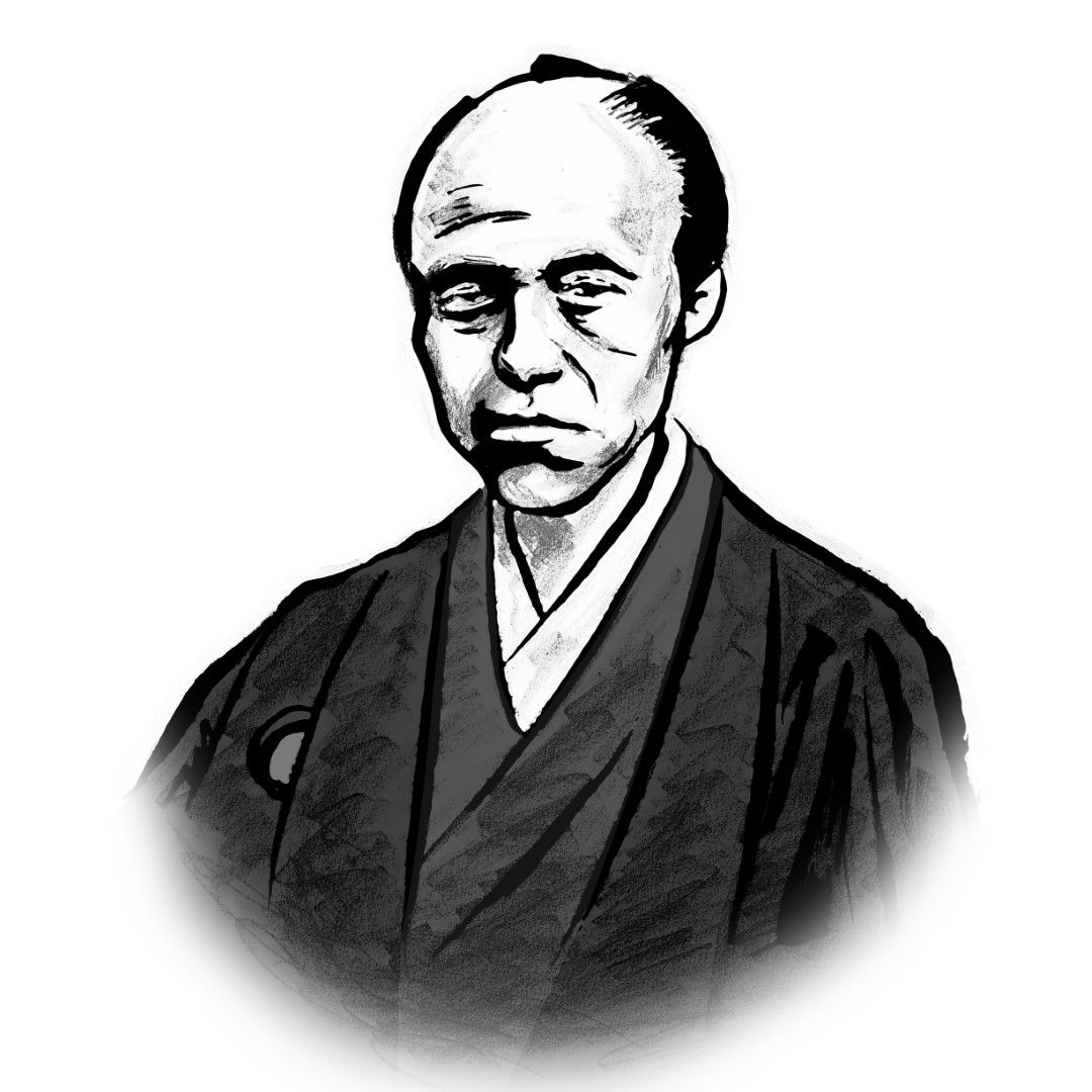 小栗忠順（イラスト：伊達努）