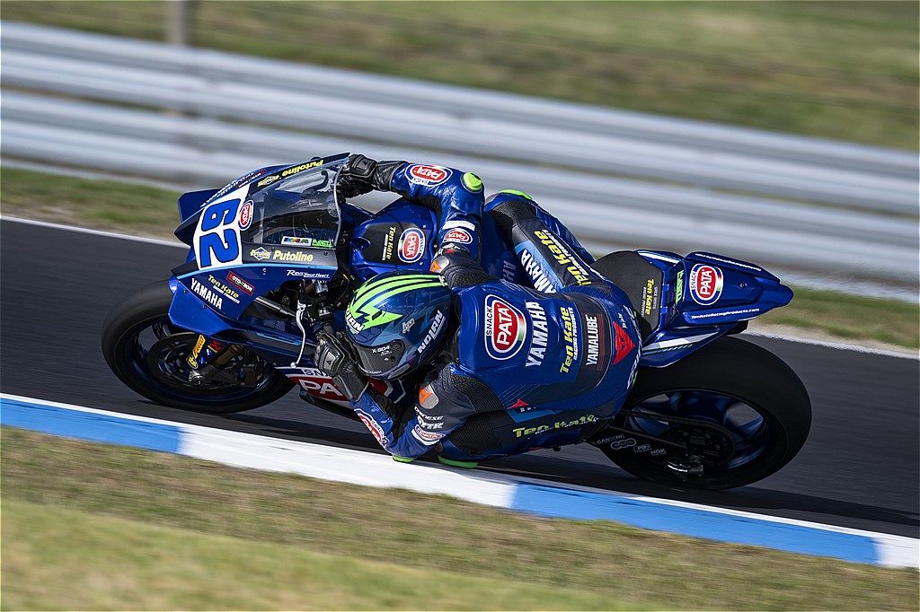 WorldSSP参戦中のYZF-R9（写真：ヤマハ発動機）