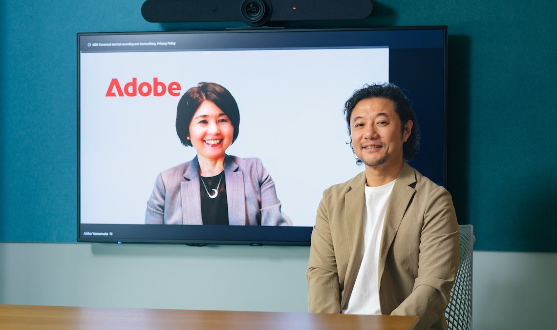 入山氏と山本氏 対談の様子