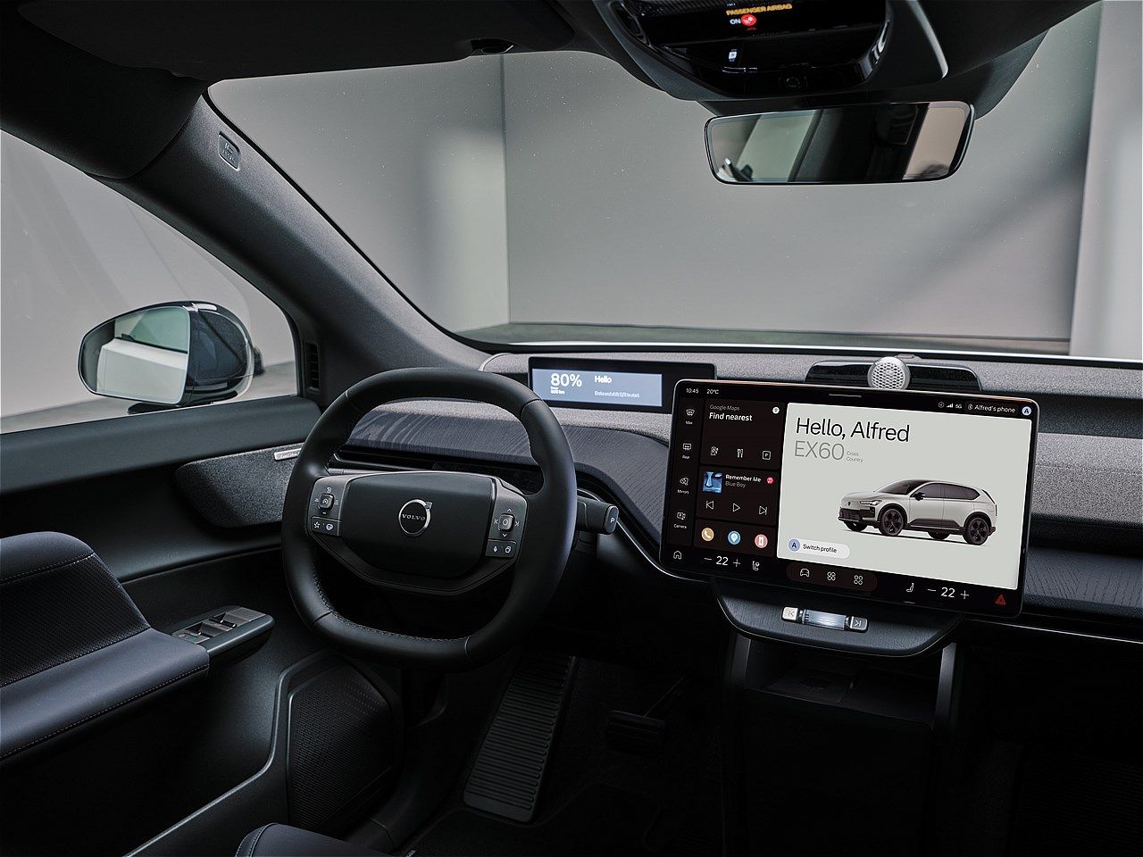 EX60と同時に発表されたボルボ「EX60クロスカントリー」（写真：ボルボ・カー・ジャパン）