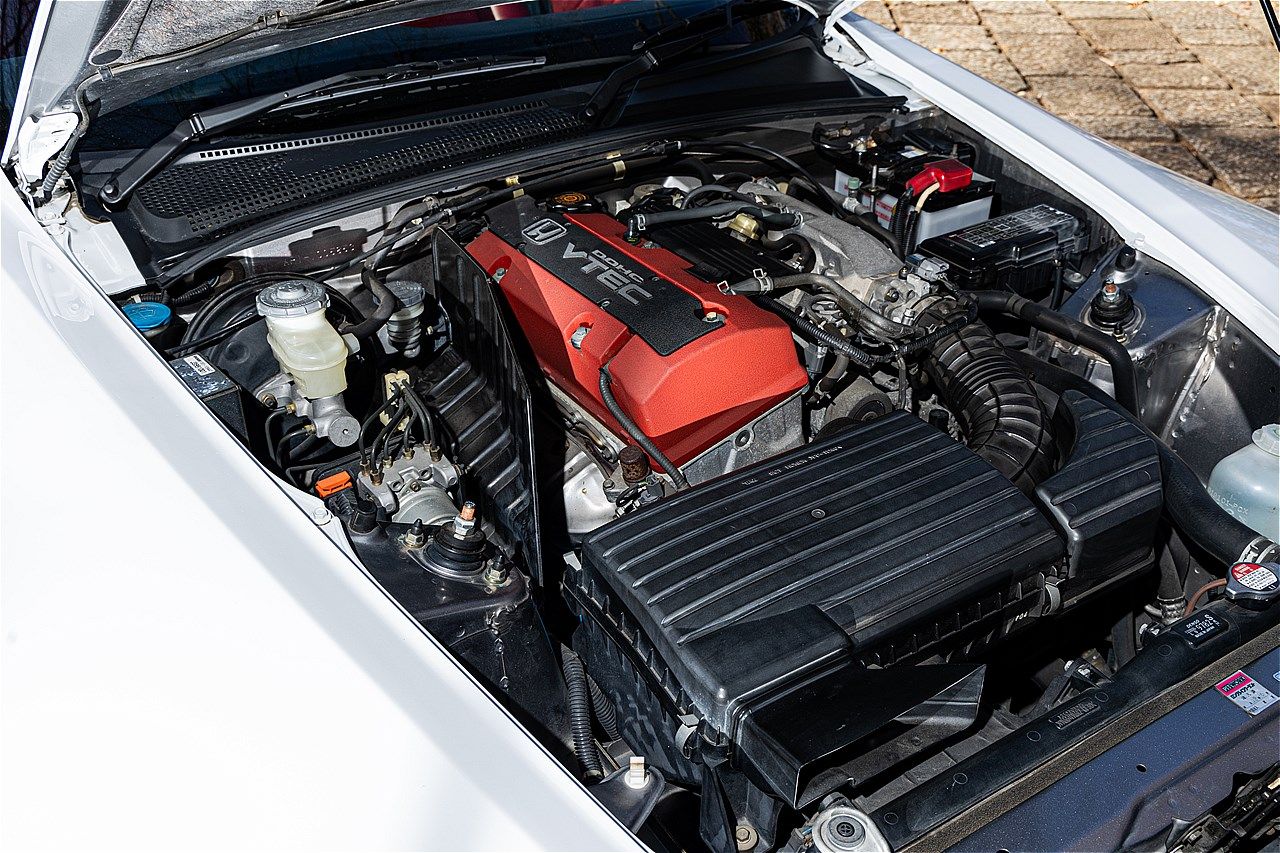 ホンダアクセスが所有しているモデューロ仕様のホンダ「S2000」（筆者撮影）