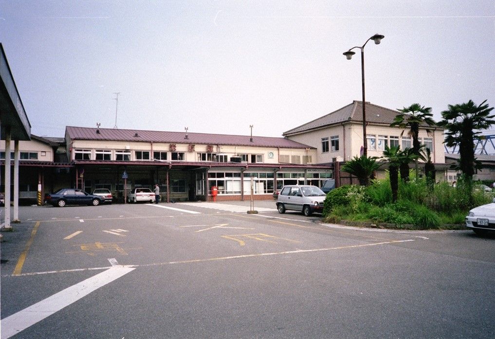 かつての米原駅舎（撮影：南正時）