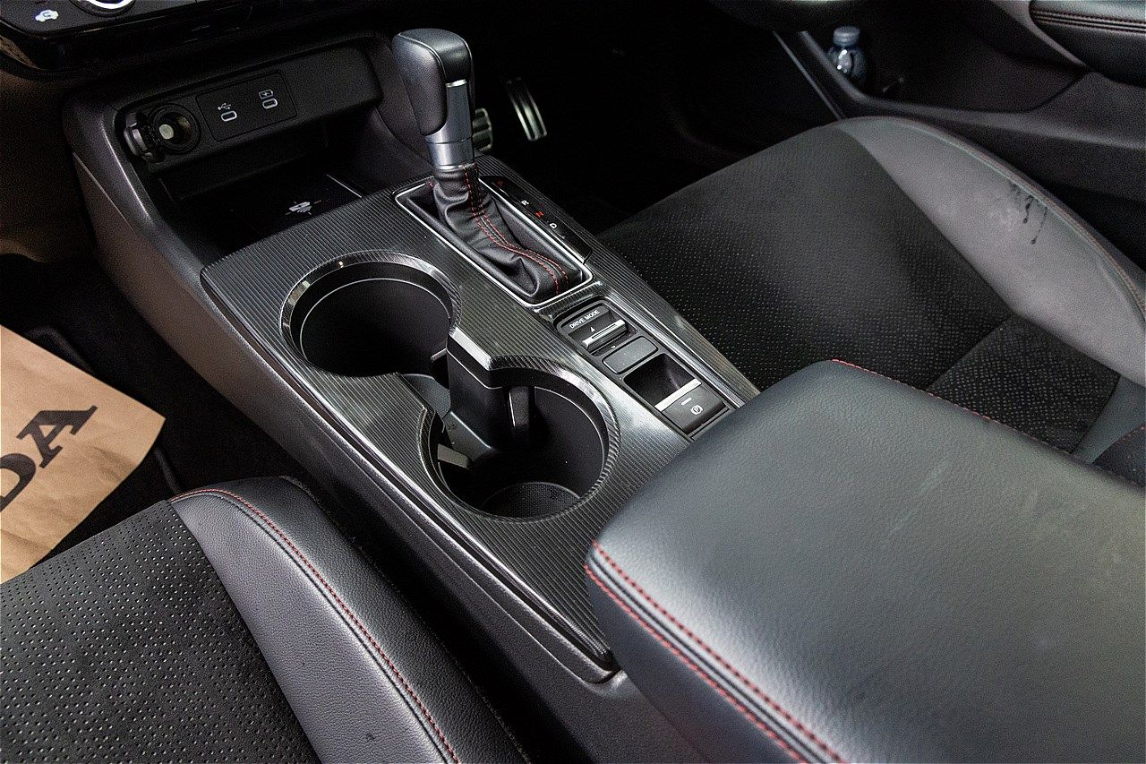 タイで試乗したホンダ「シビック e:HEV RS」（写真：筆者撮影）