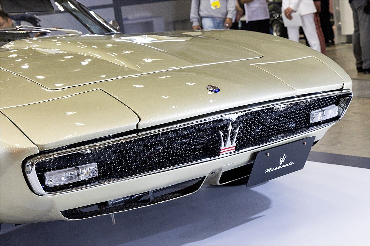 オートモビルカウンシル2025でのマセラティ ジャパンの展示内容（筆者撮影）