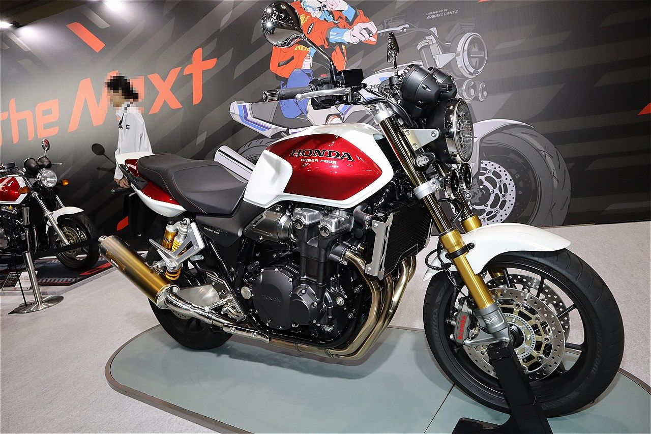 ホンダ「CB1300スーパーフォア ファイナルエディション」（筆者撮影）