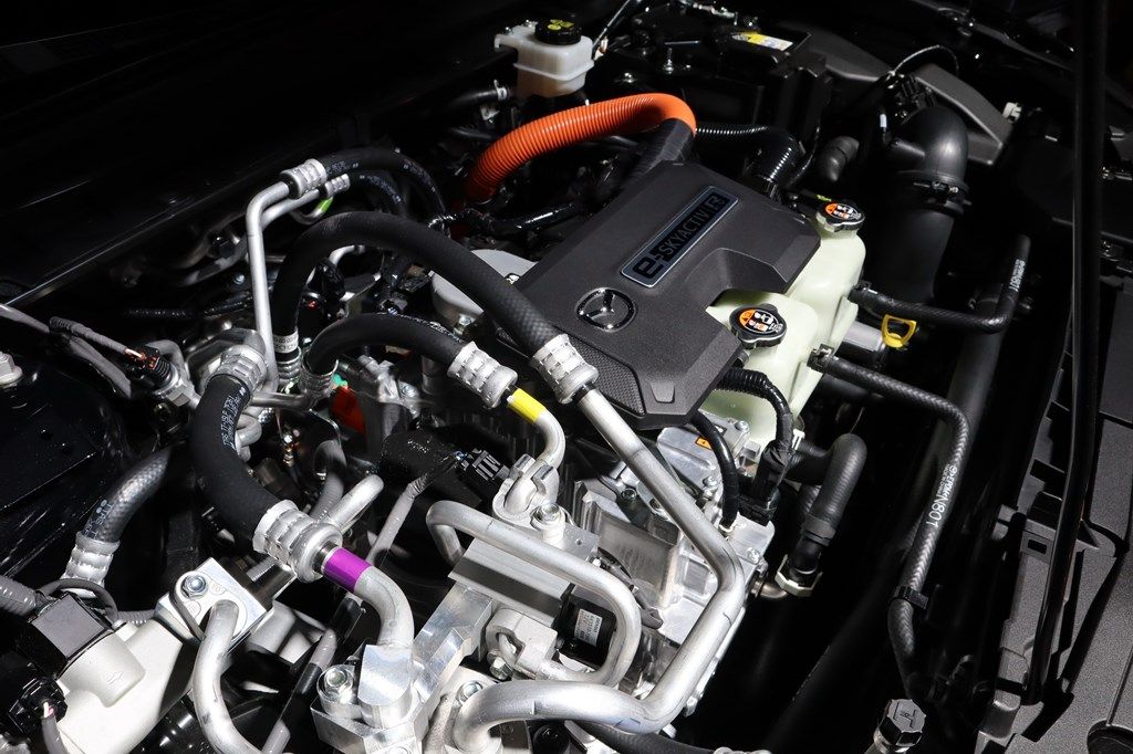 MX-30 e-SKYACTIV R-EVに関する展示内容（筆者撮影）