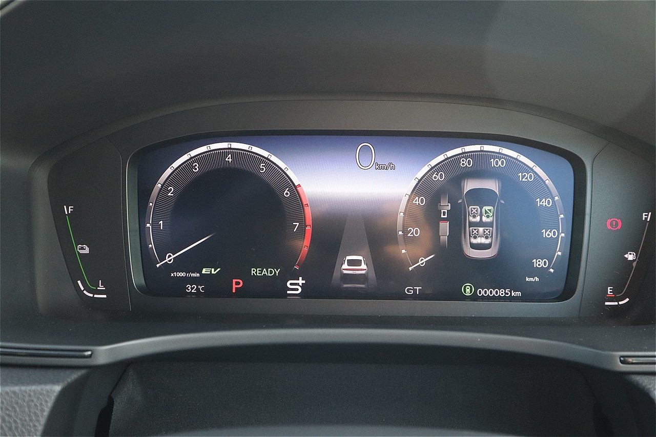 ホンダの新型「プレリュード」（筆者撮影）