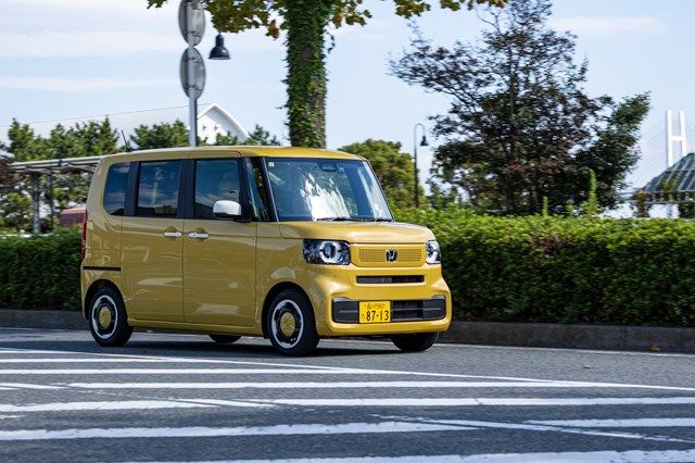 ホンダ新型「N-BOX」（写真：三木宏章）