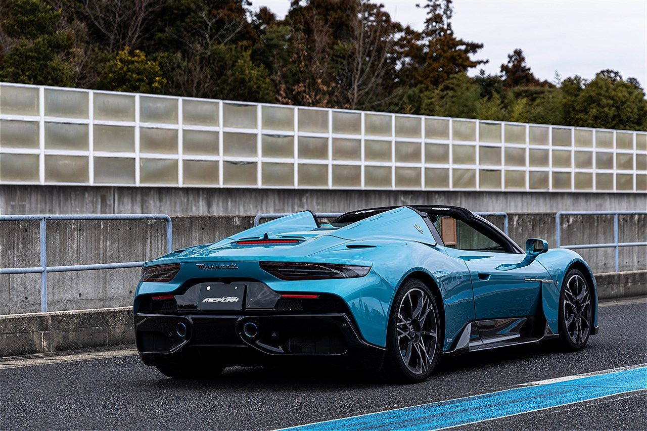 マセラティの新型「MCプーラ」（写真：三木 宏章）