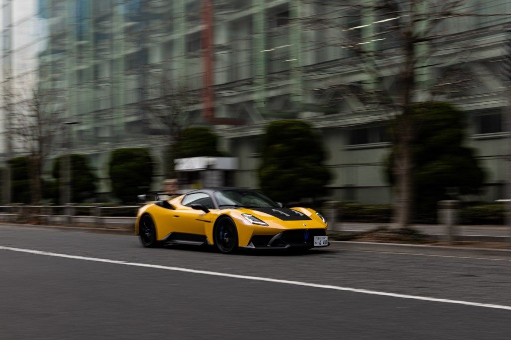 マセラティの最新モデル「GT2ストラダーレ」（写真：三木 宏章）