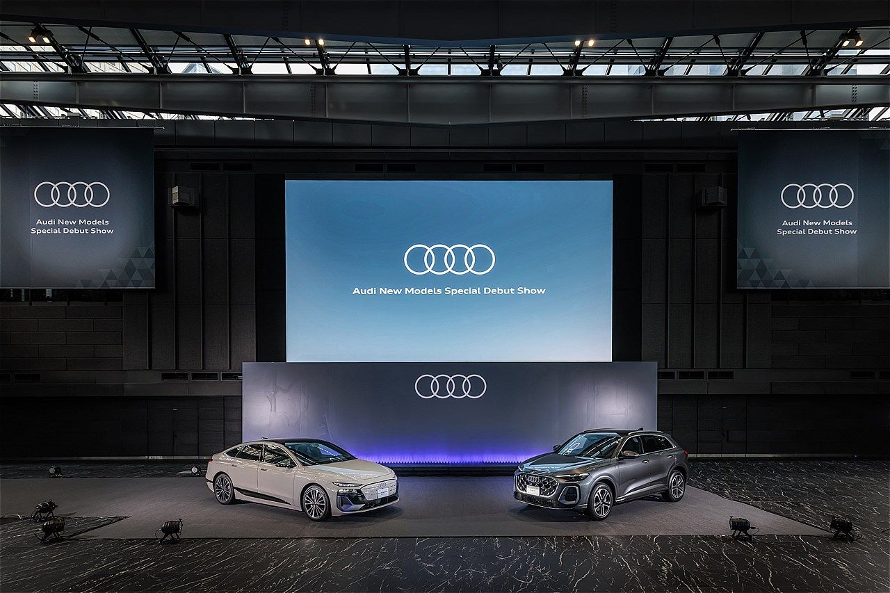 2025年7月24日に開催された「Audi New Models Special Debut Show」の様子（写真：アウディ ジャパン）