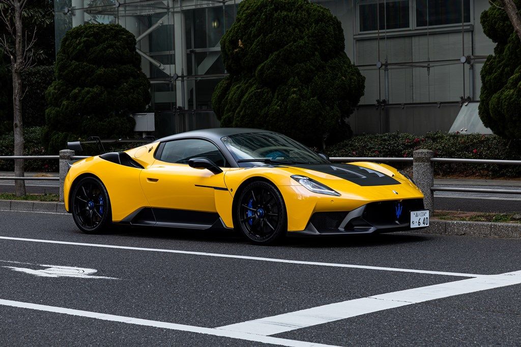 マセラティの最新モデル「GT2ストラダーレ」（写真：三木 宏章）