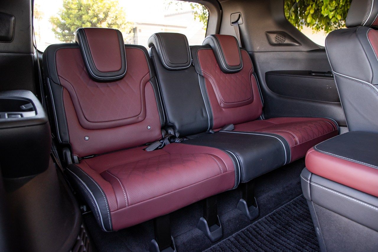 インフィニティのフラッグシップSUV「QX80」（写真：平野 陽）