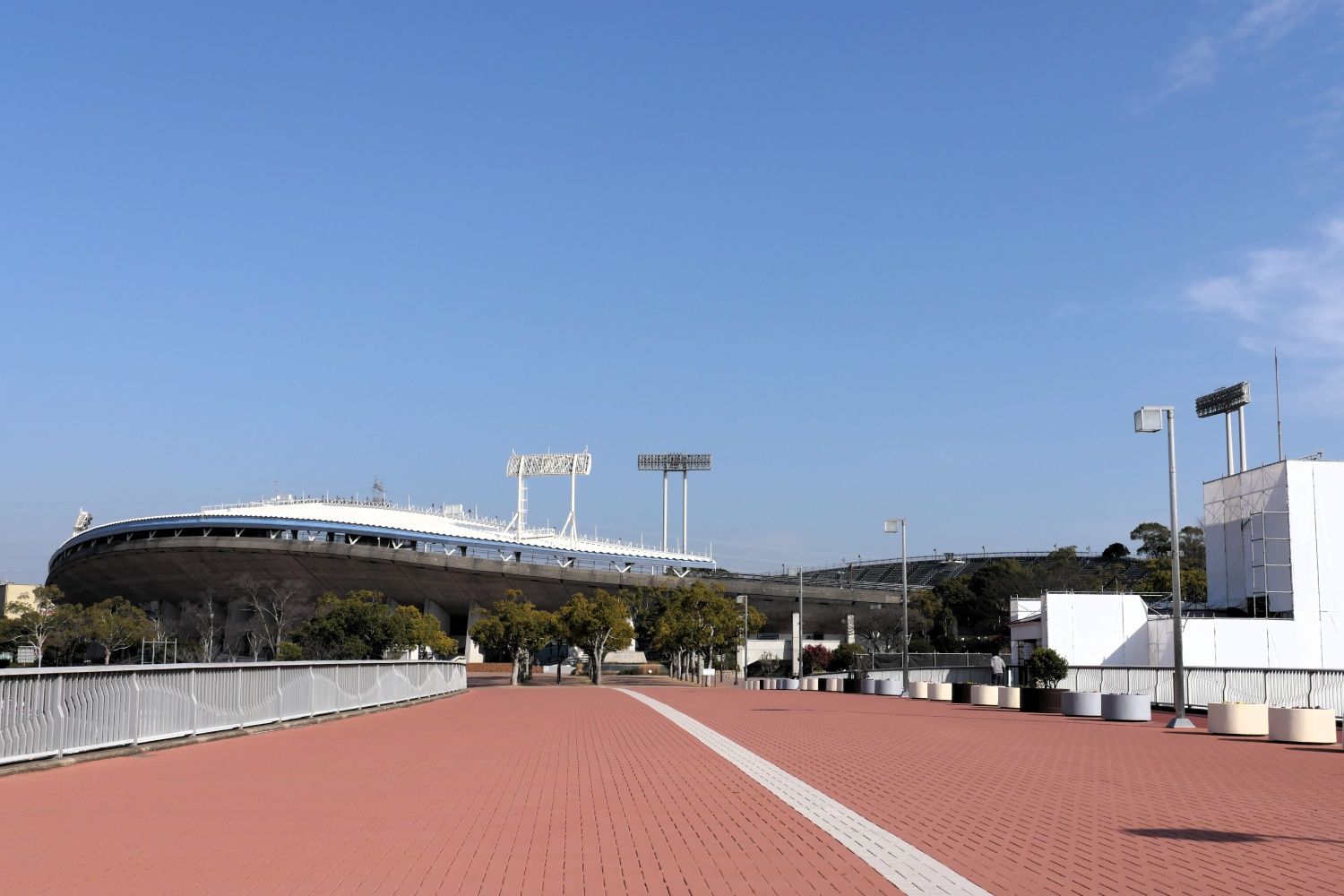 ユニバー記念競技場（編集部撮影）