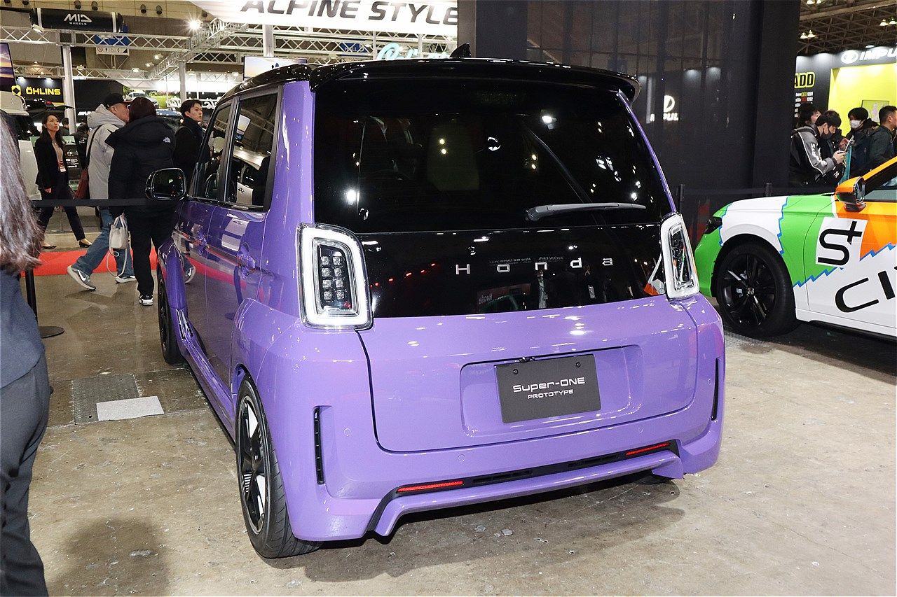 ホンダ「スーパーワン」（写真：筆者撮影）