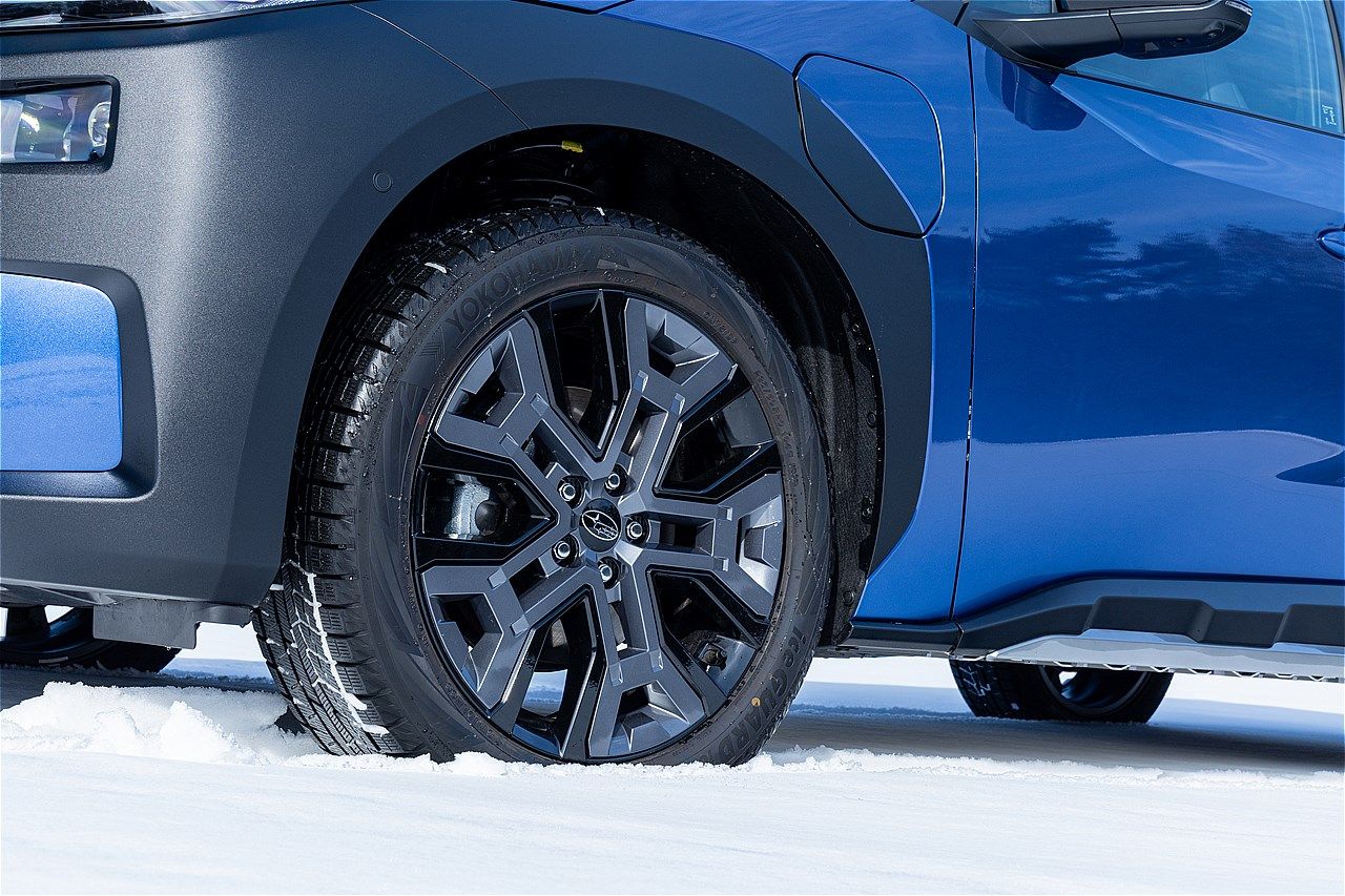 2026年4月上旬に正式発表予定、スバル新型BEV「トレイルシーカー」のプロトタイプ（写真：三木 宏章）