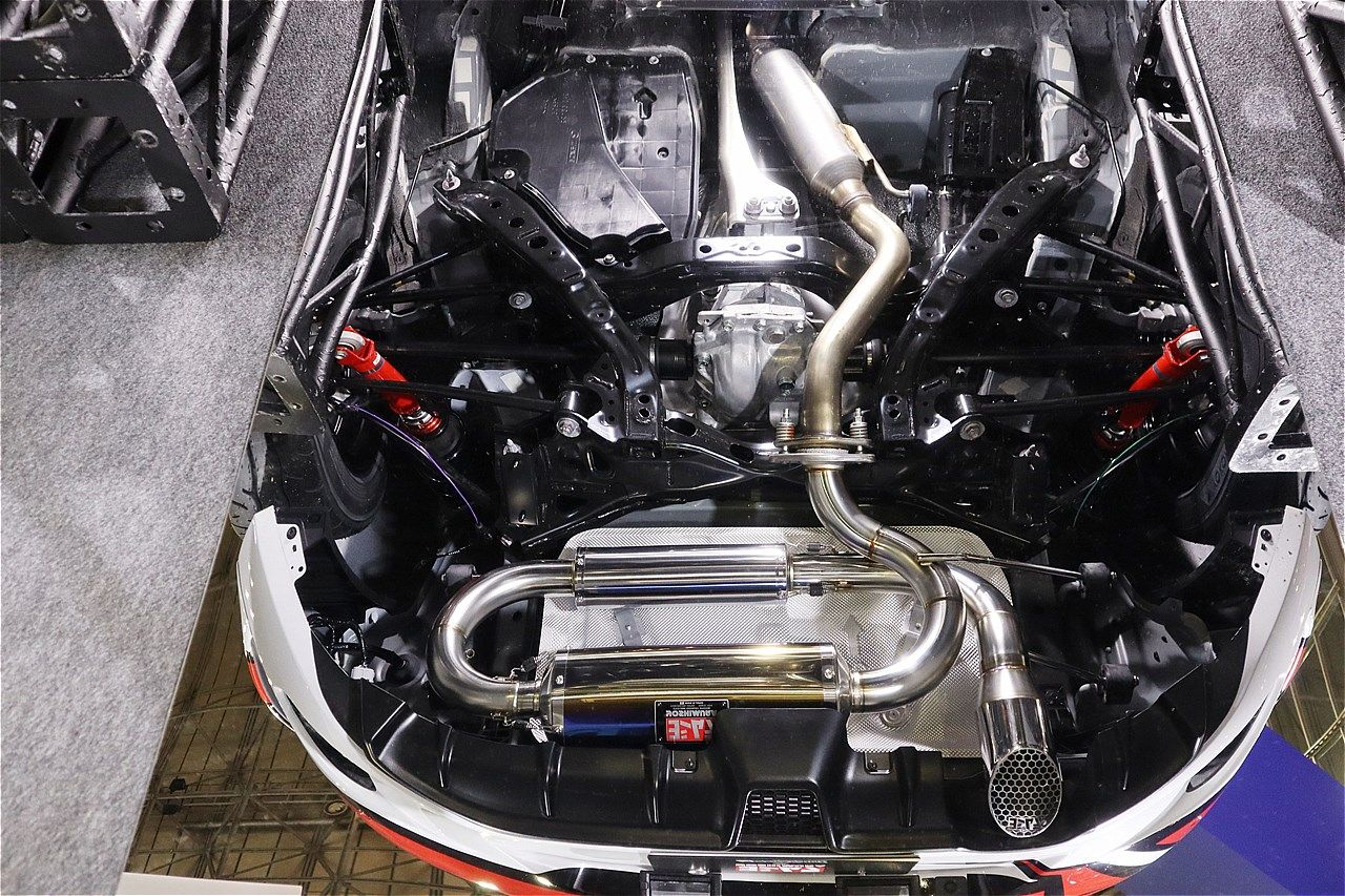 東京オートサロン2026ウェッズブースの展示内容（写真：筆者撮影）