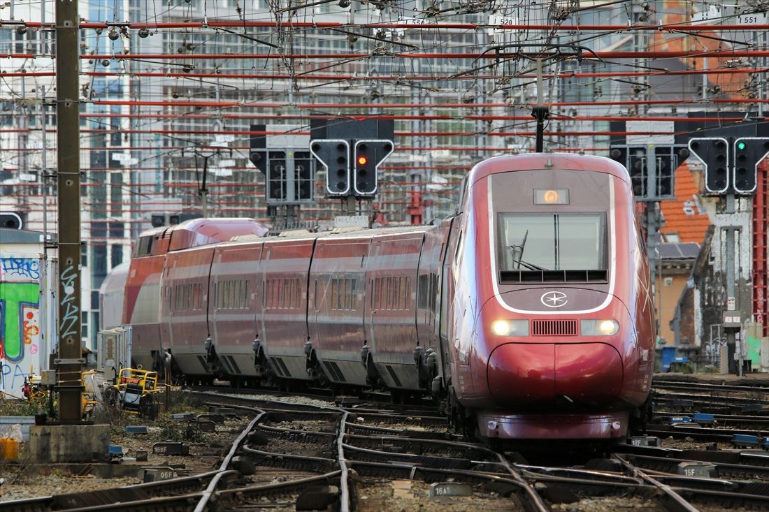 ユーロスターは今後大幅な車両の入れ替えが行われる（撮影：橋爪智之）