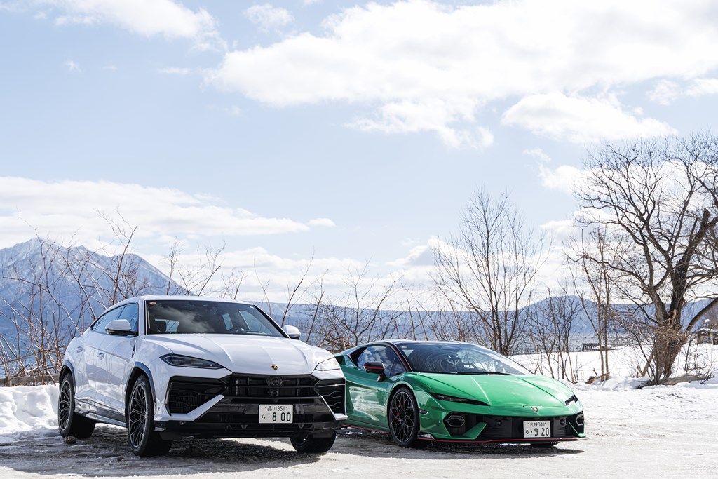 ランボルギーニの「テメラリオ」と「ウルスSE」（写真：Lamborghini）