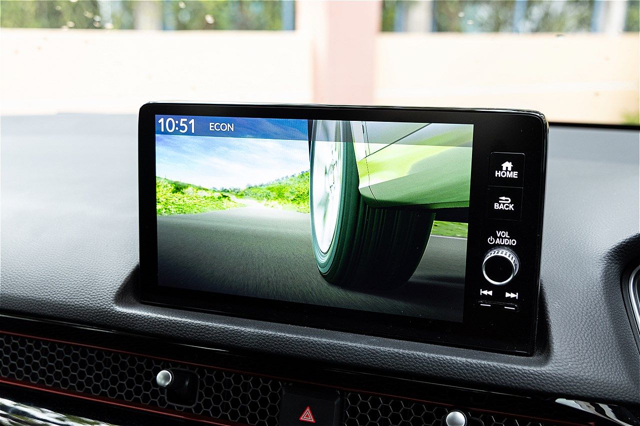 タイで試乗したホンダ「シビック e:HEV RS」（写真：筆者撮影）