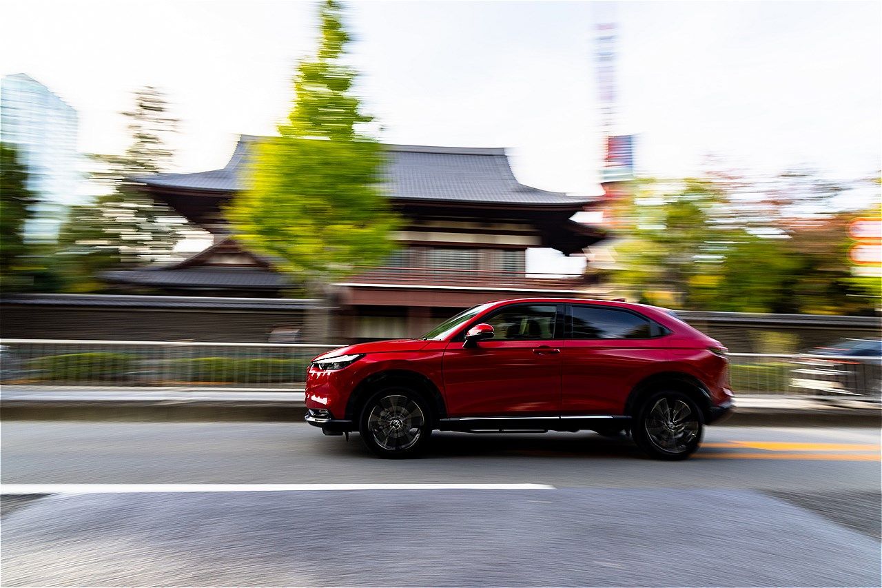 ホンダ「ヴェゼル e:HEV Z」（写真：三木 宏章）