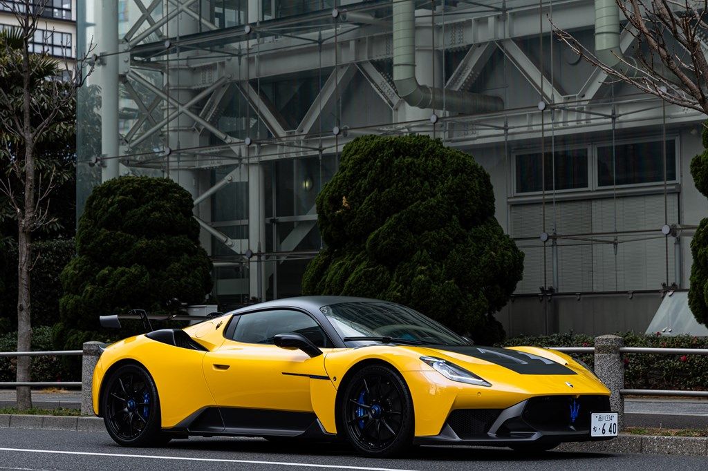 マセラティの最新モデル「GT2ストラダーレ」（写真：三木 宏章）