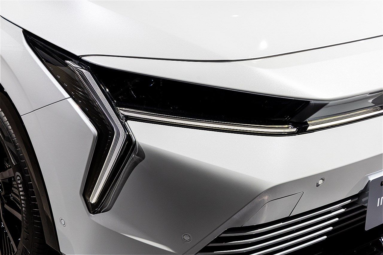 ホンダが2026年春発売を予定している新型BEV「インサイト」（写真：三木 宏章）