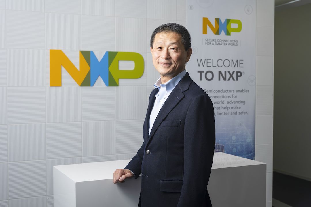 NXPジャパン代表取締役社長の和島正幸氏ポートレート